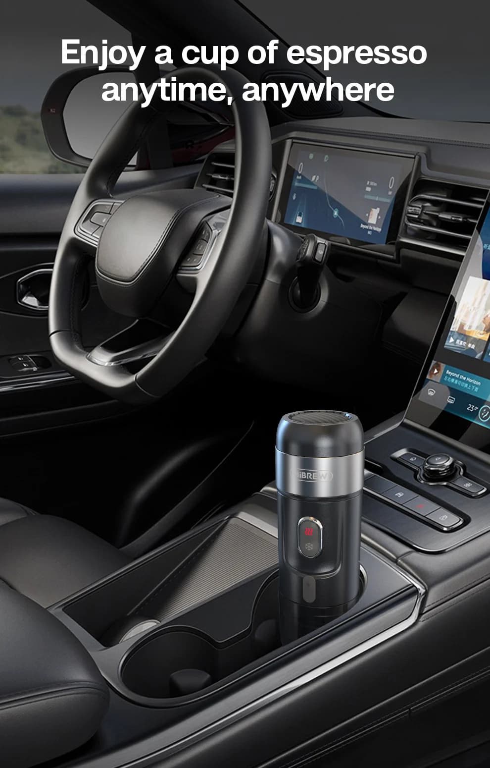 Portable Coffee Machine for Capsule & Ground Coffee