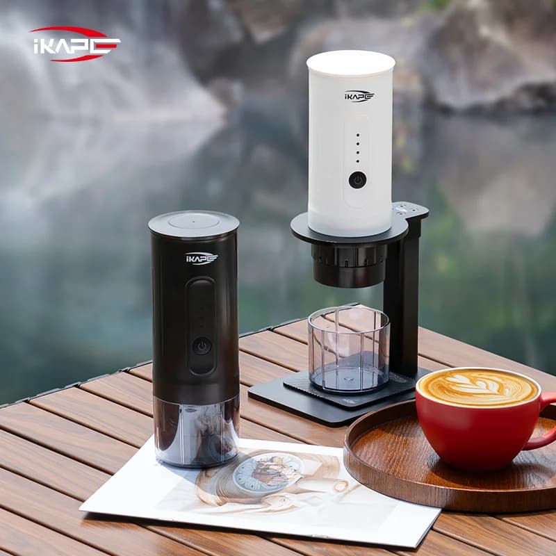 Portable Manual Coffee Maker Capsule & Ground Coffee
