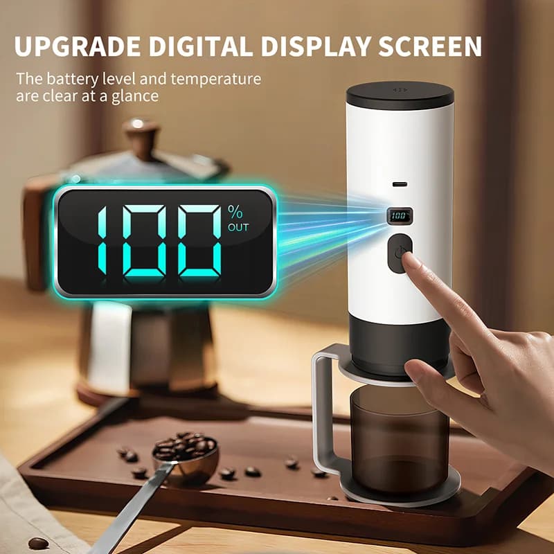 Portable Electric Coffee Maker 7800mAh