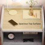 HYGGO 2x Bedside Table Pair White 3 Drawers Nightstand Wooden Knobs Bedroom Furniture Bedside table Nightstand