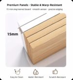 HYGGO 2x Bedside Table Pair White Wooden Drawers Nightstand Bedroom Furniture Minimalist Bedside table Nightstand